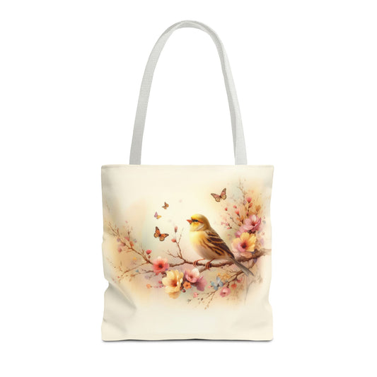 Blooming Melody Tote Bag