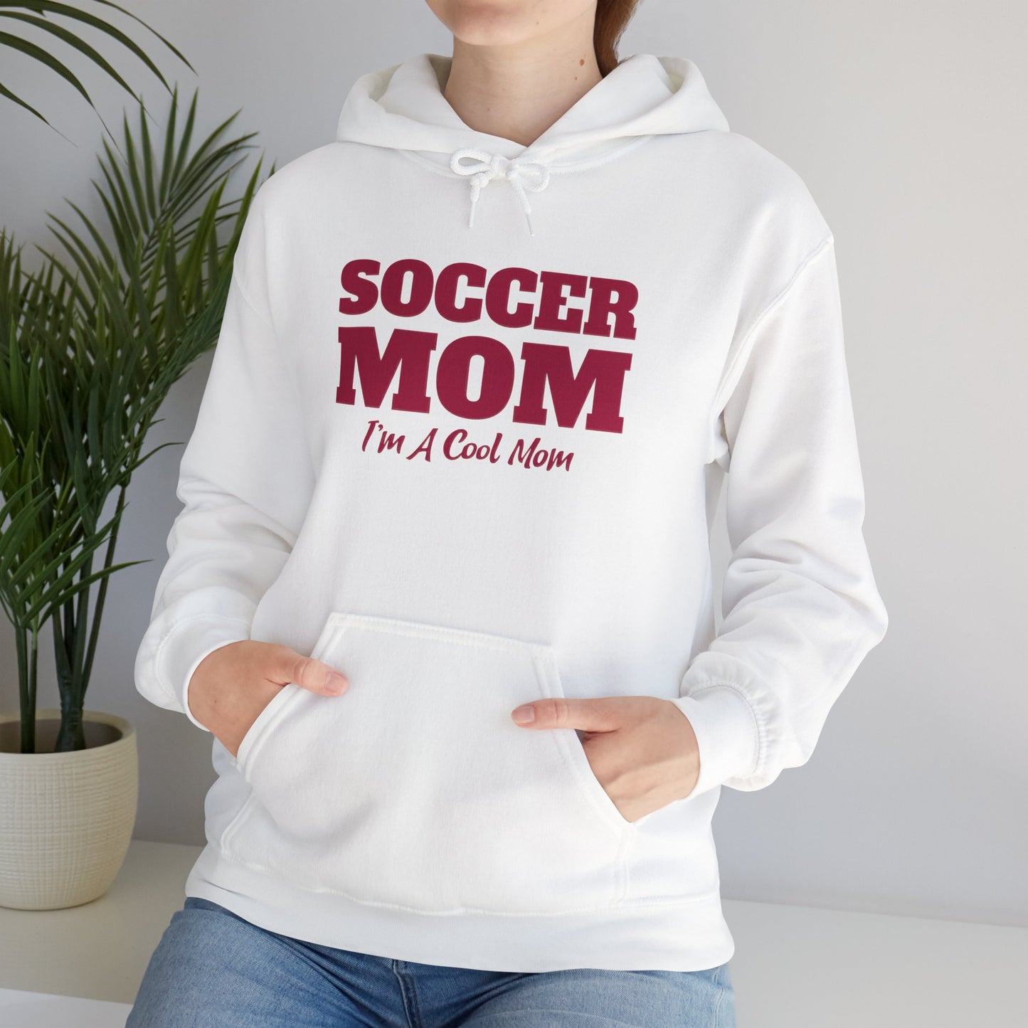 Soccer Mom I'm A Cool Mom Hooded Sweatshirt