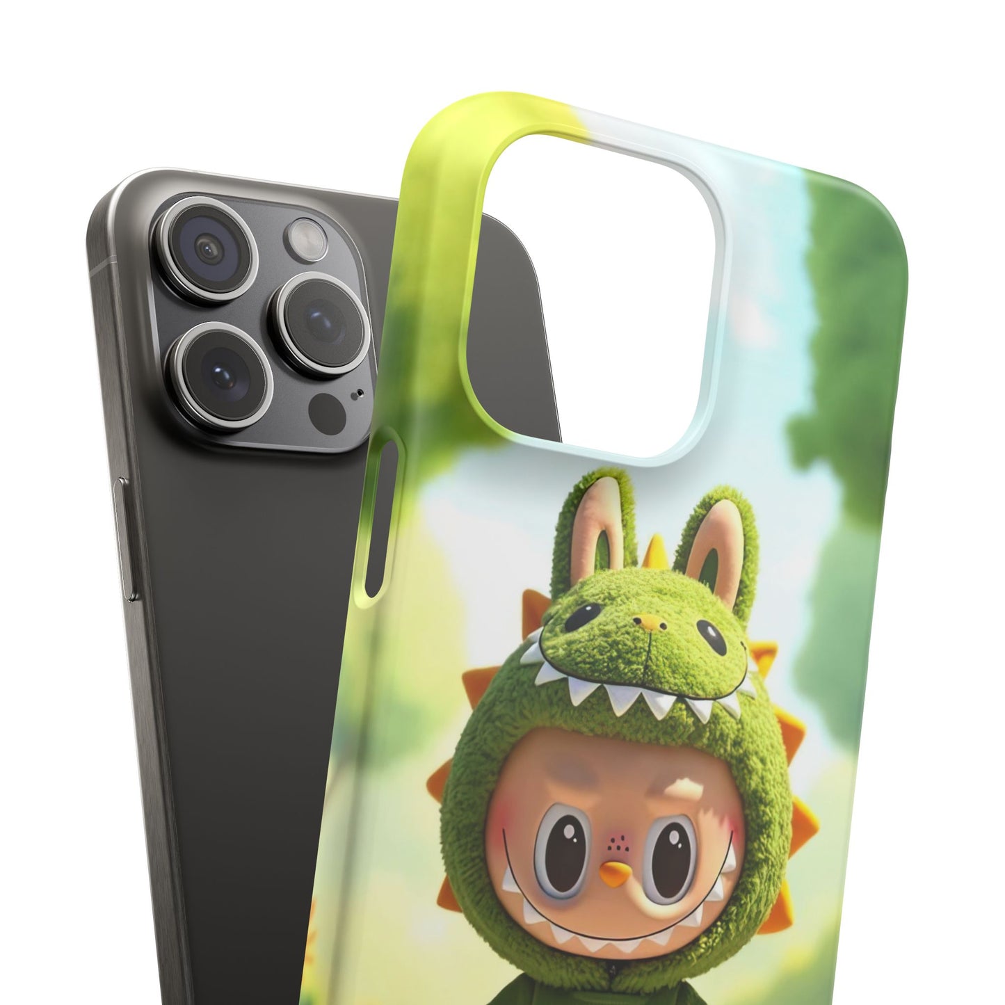 The Monsters Snap Case for iPhone Models – Playful Dinosaur Design