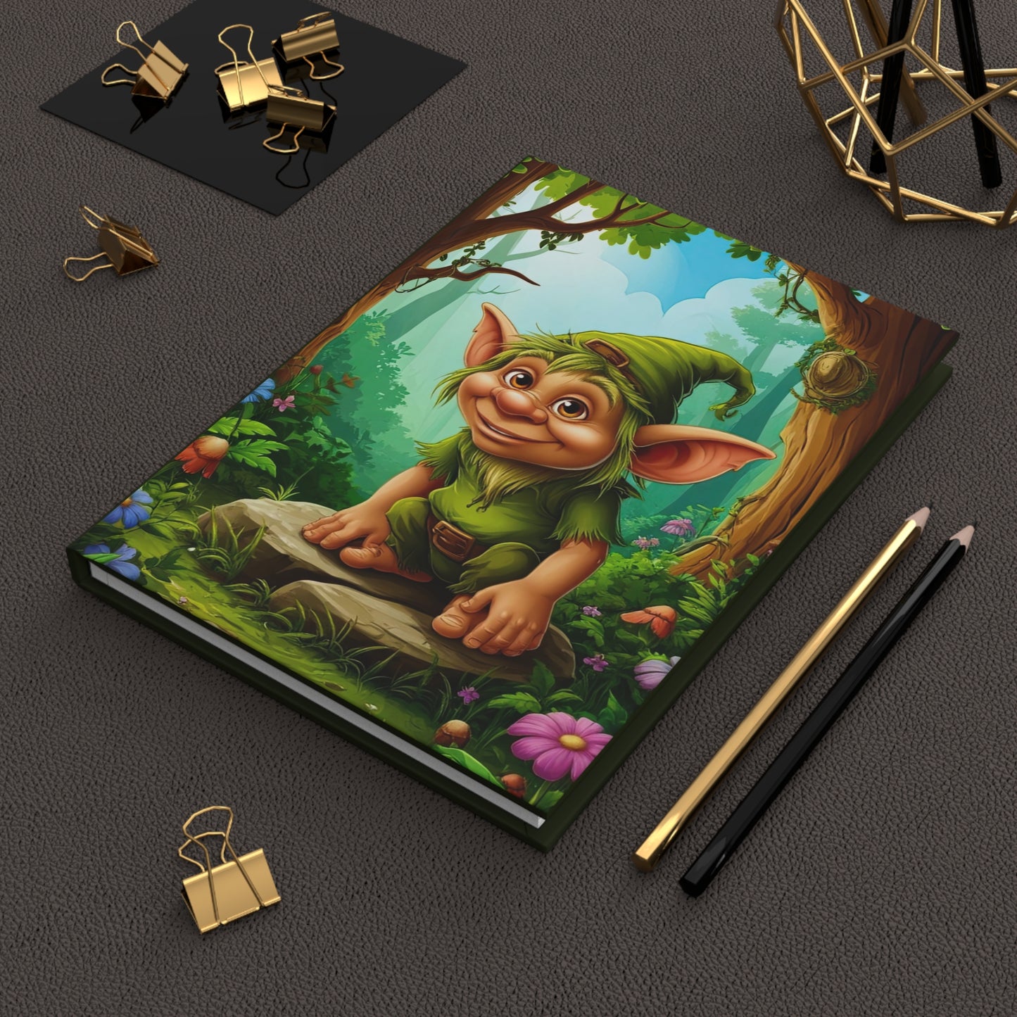 Whimsical Elf Journal - Inspirational Writing Notebook, Fantasy Journal