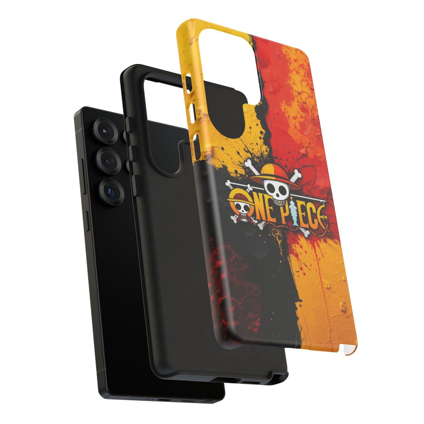One Piece Samsung Tough Phone Case, Anime Vibrant Design