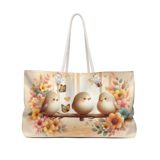 Charming Chirpers Weekender Bag