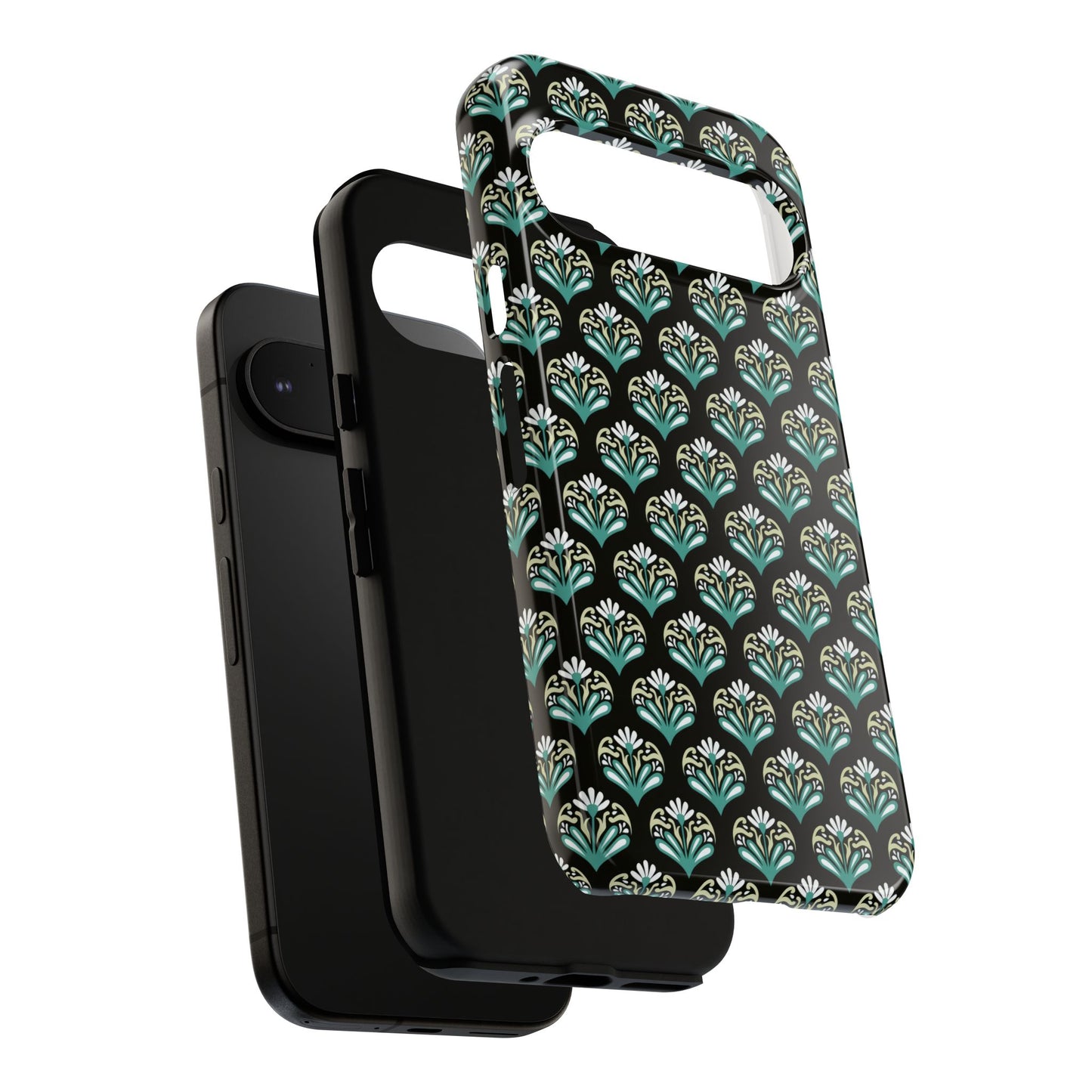 Classic Charm Google Pixel Tough Cases / Black