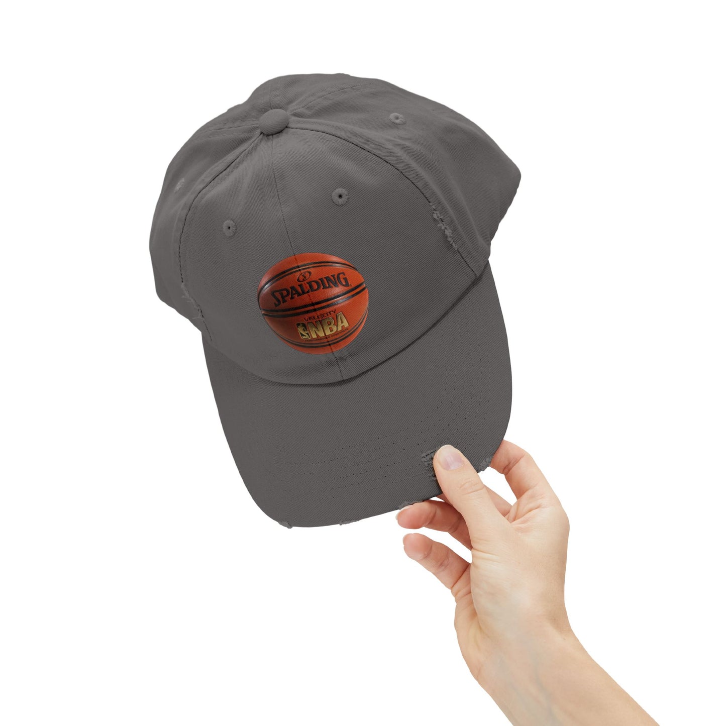 Basketball Unisex Distressed Cap