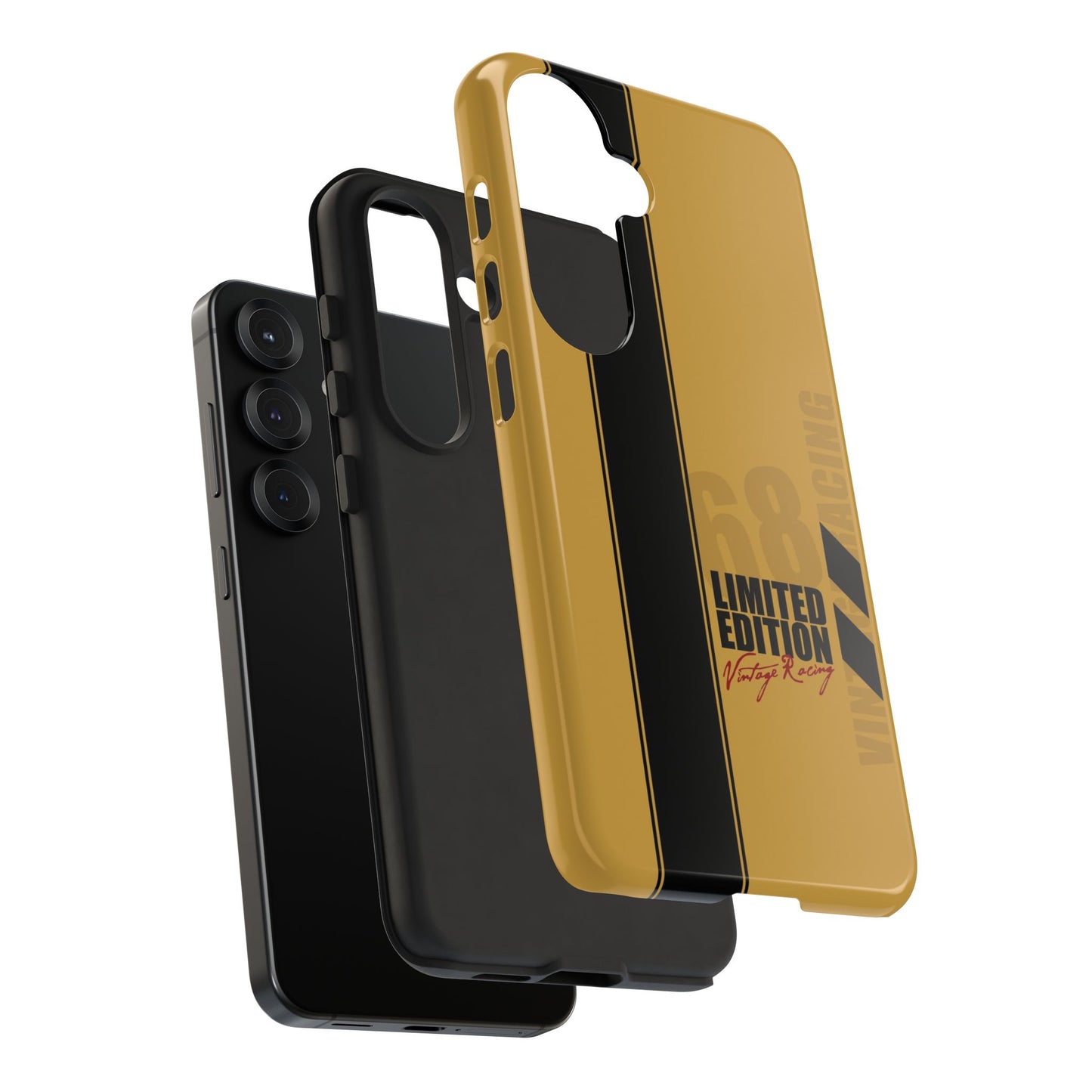 Vintage Racing 68 Tough Case, Retro Racecar Design