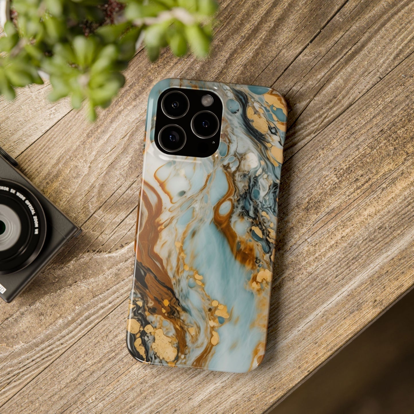 Elegant Marble Slim iPhone Case