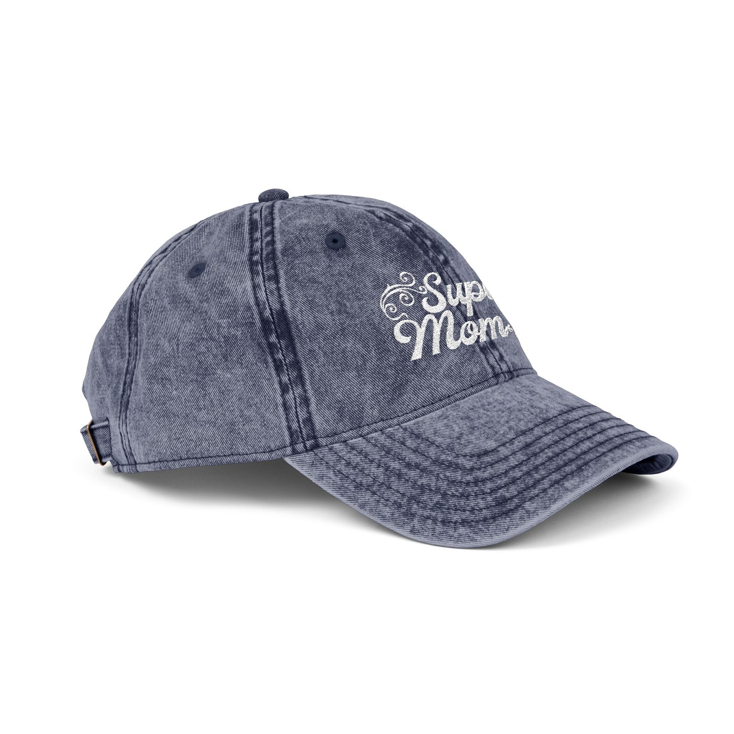 Super Mom Vintage Cap / Embroidered