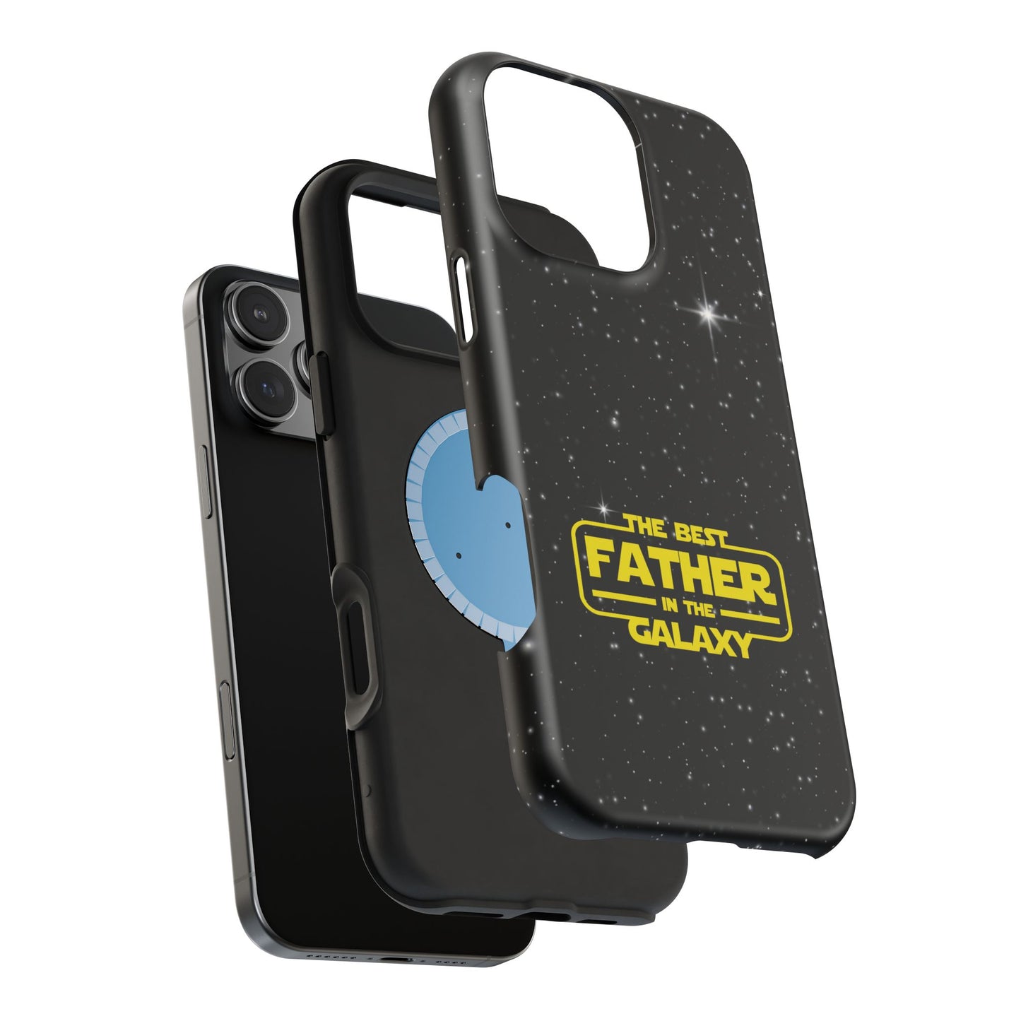 Galaxy-Themed iPhone Magnetic Case - Perfect Gift for the Best Father