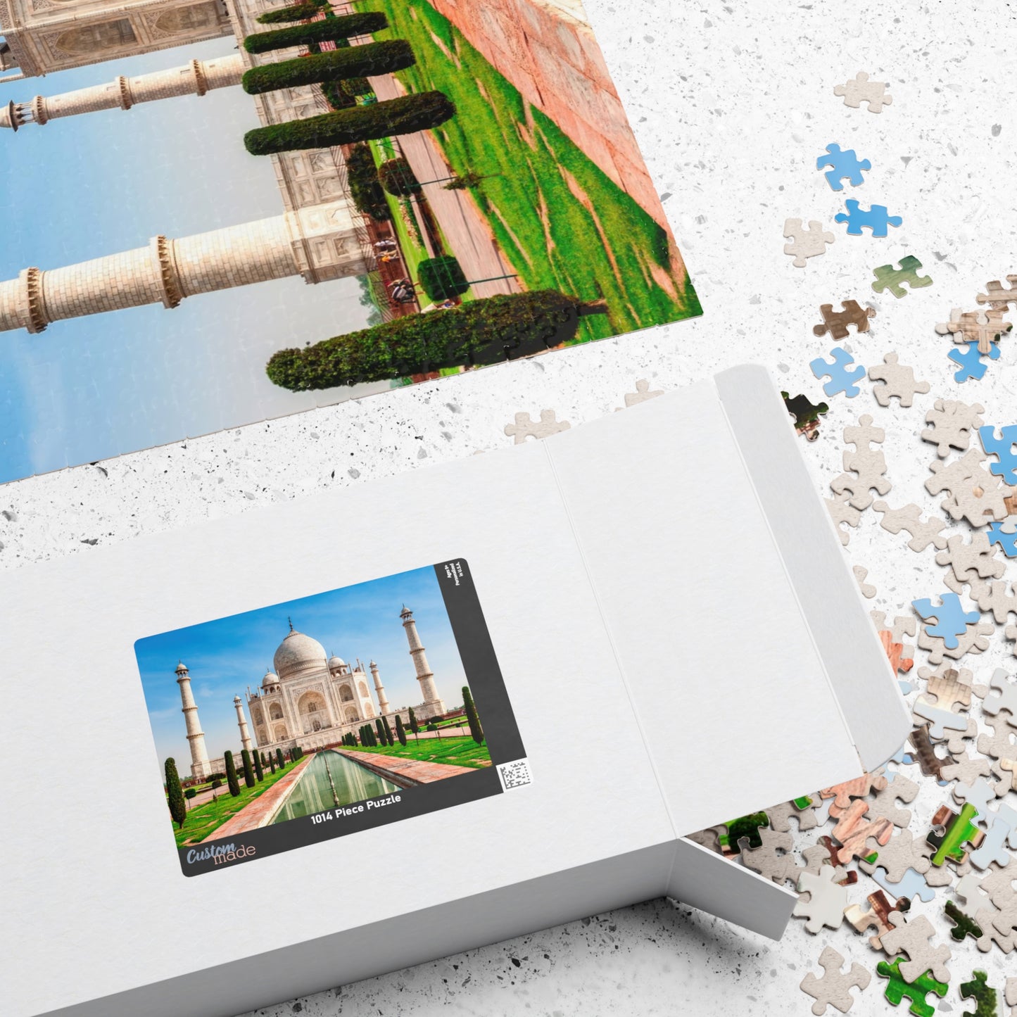 Taj Mahal Puzzle – 1014-Piece Jigsaw for Art Lovers