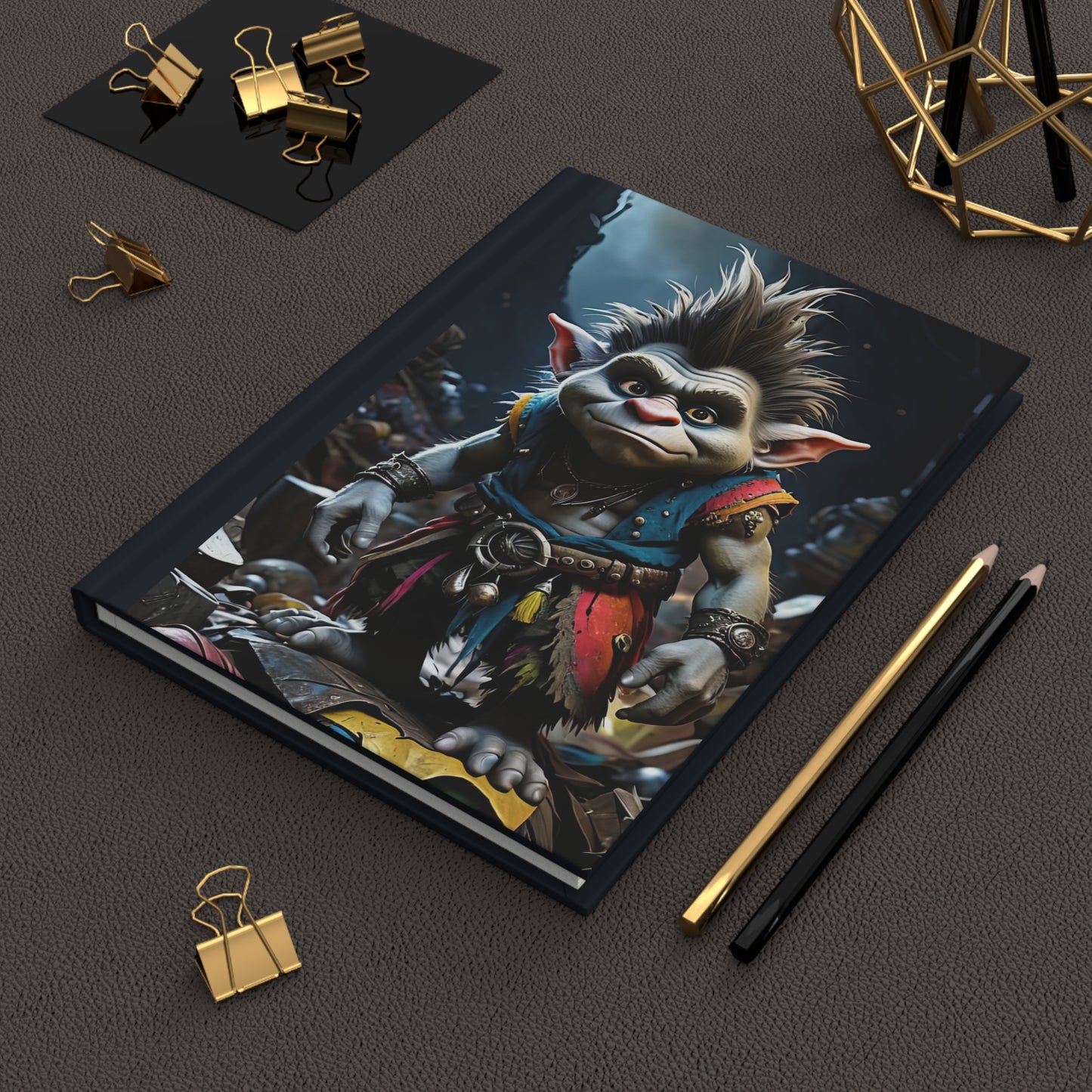 Fantasy Adventure Hardcover Journal with Inspirational Quotes