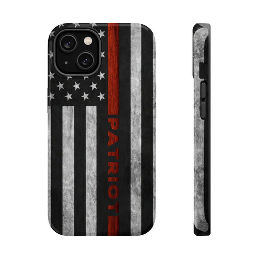 Red Line Magnetic Phone Cases, Firefighter Gift
