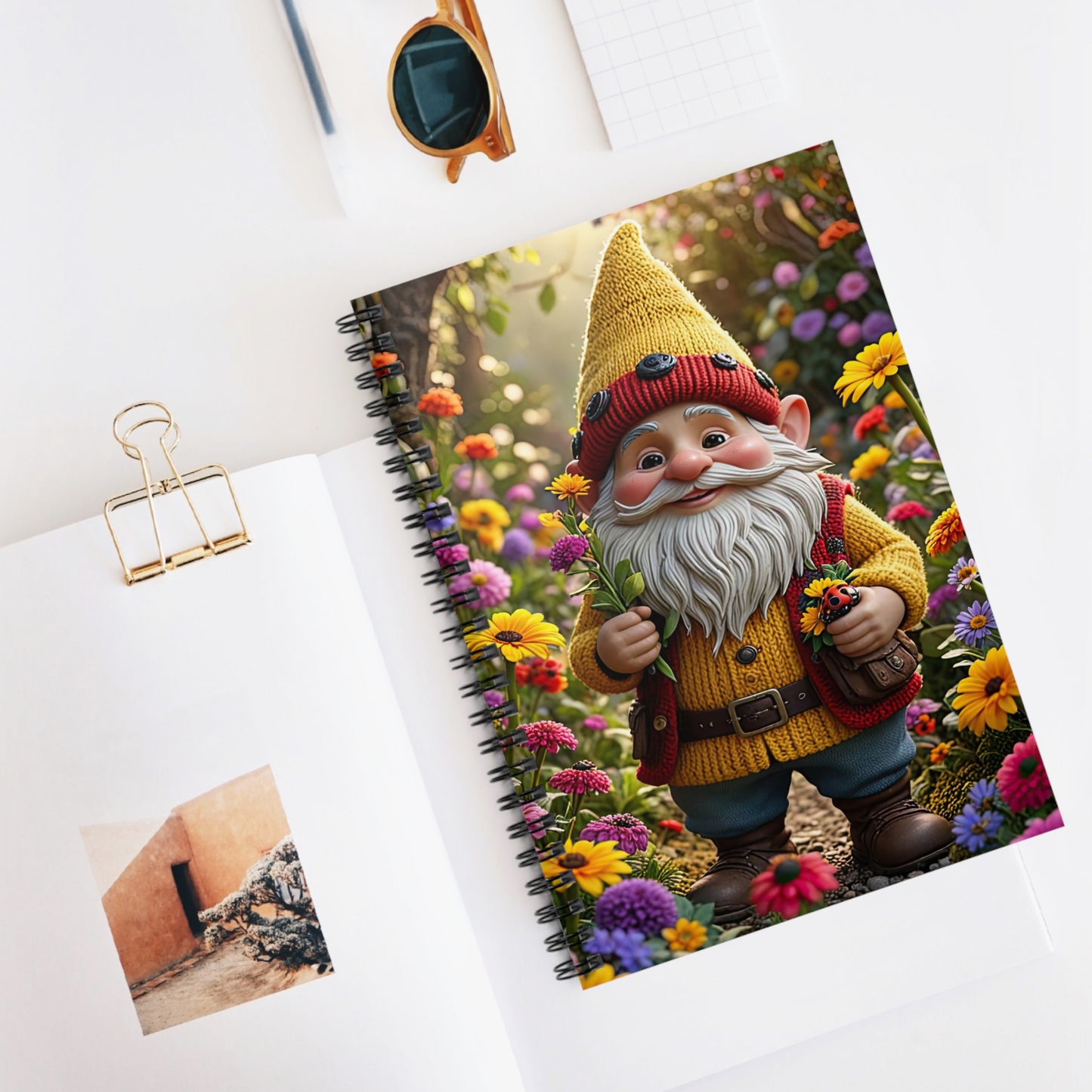 The Gnome Garden Dream Journal, Magical Ruled Notebook