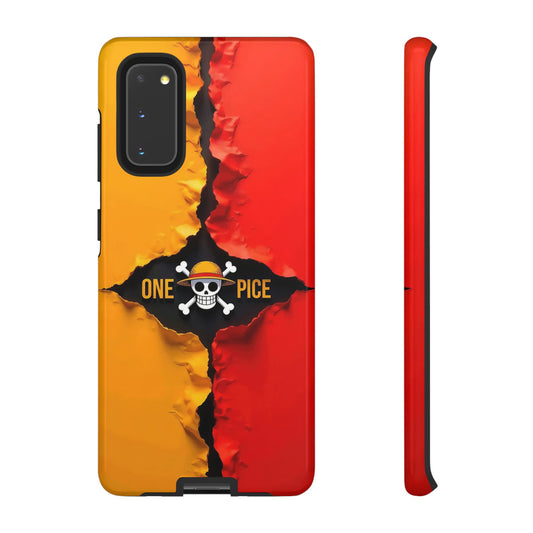 One Piece Samsung Tough Phone Case, Pirate Adventure Design