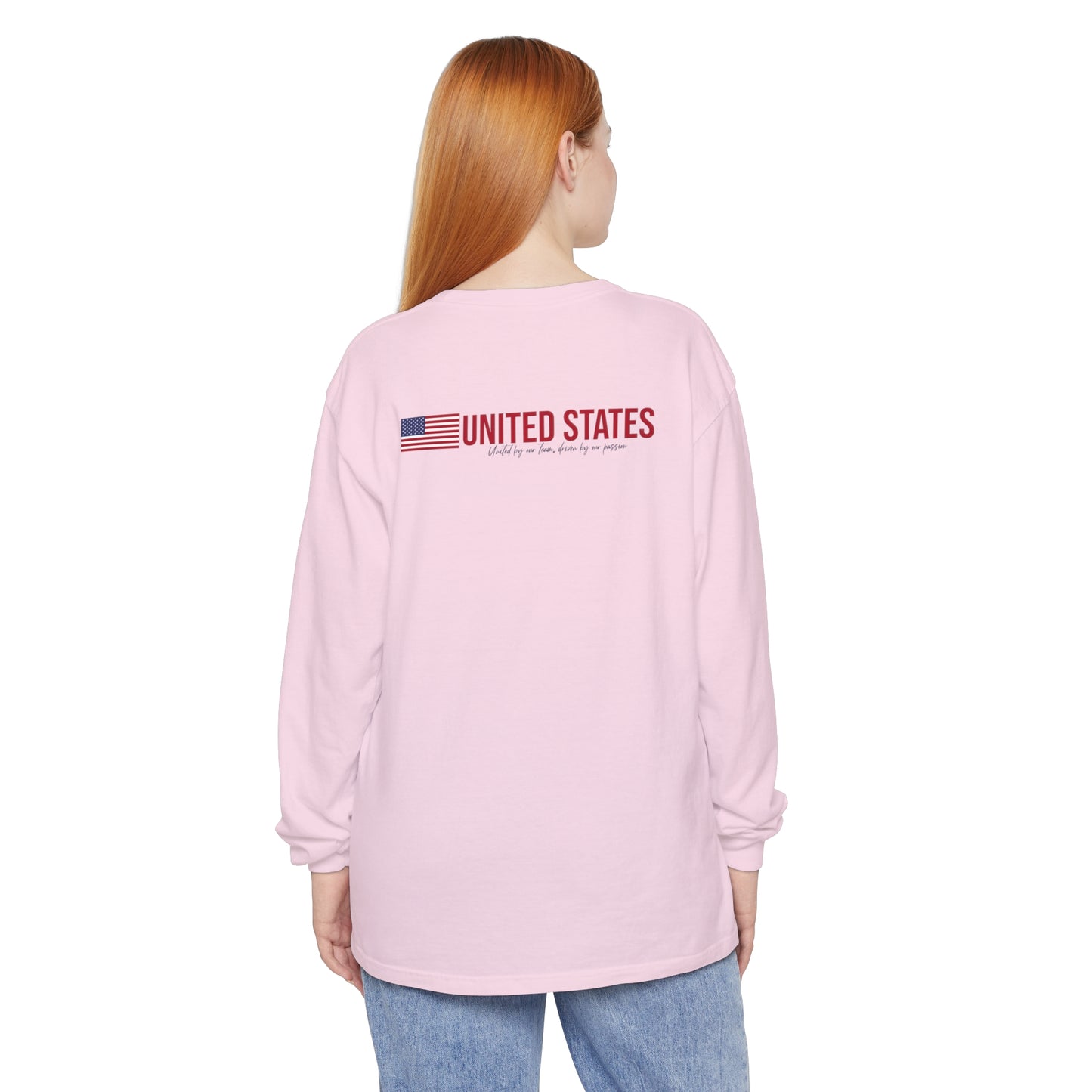 Patriotic Long Sleeve T-Shirt - One Nation, One Dream