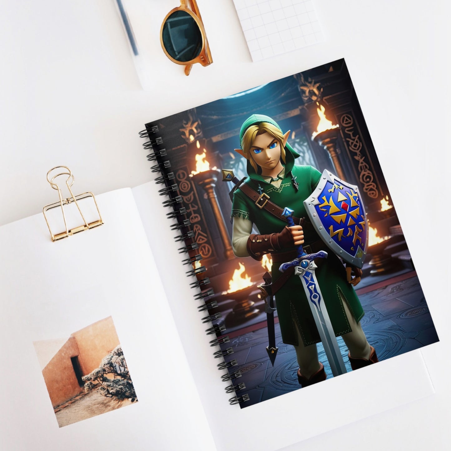 Epic Adventure Spiral Notebook 6" x 8" – Ruled Line