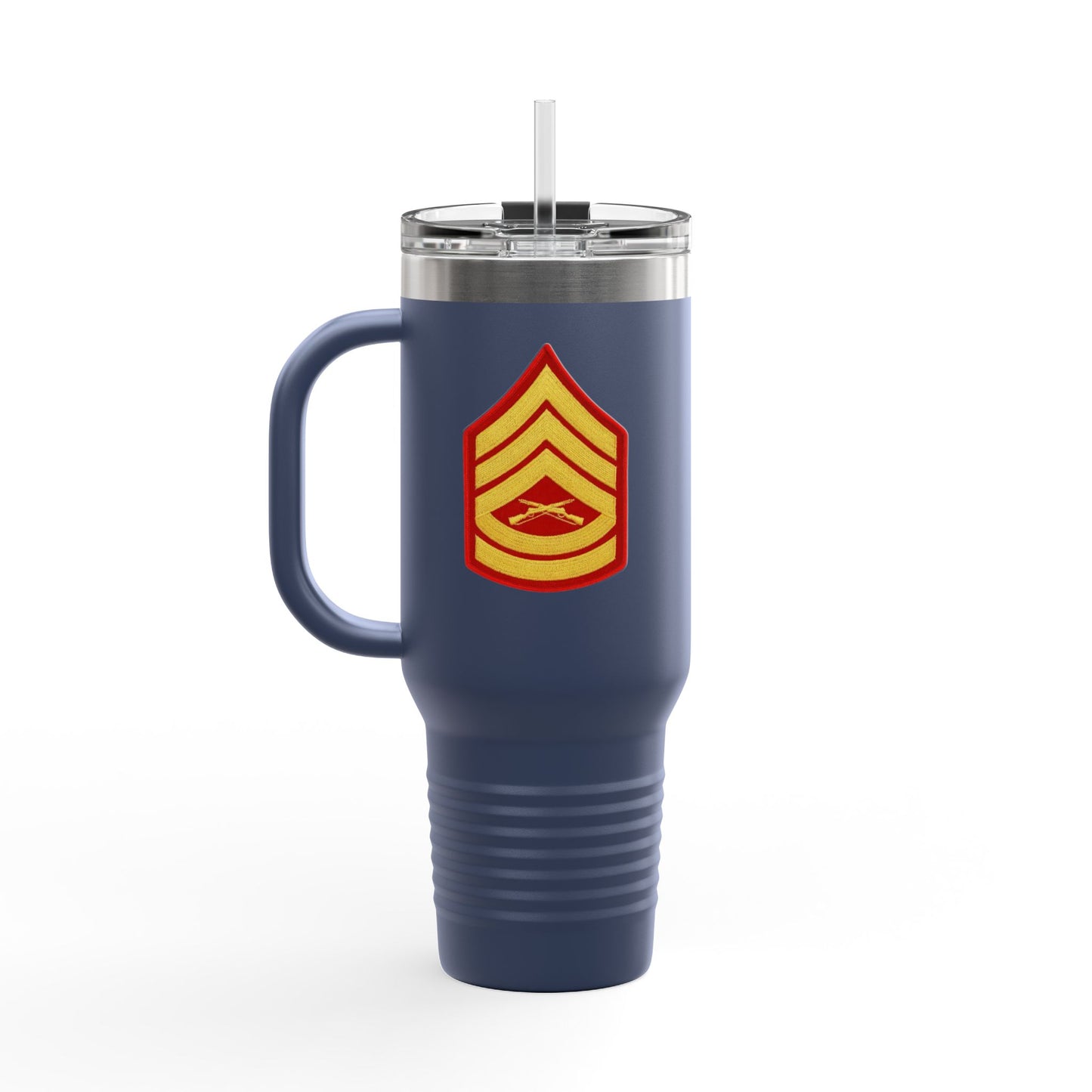Custom Insulated Travel Mug, 40oz - Perfect for Military Fans, Ideal Gift for Veterans, Outdoor Adventure Essential, Durable