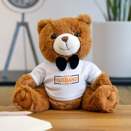 Best Husband Ever Teddy Bear, Cuddle Buddy, Anniversary Gift
