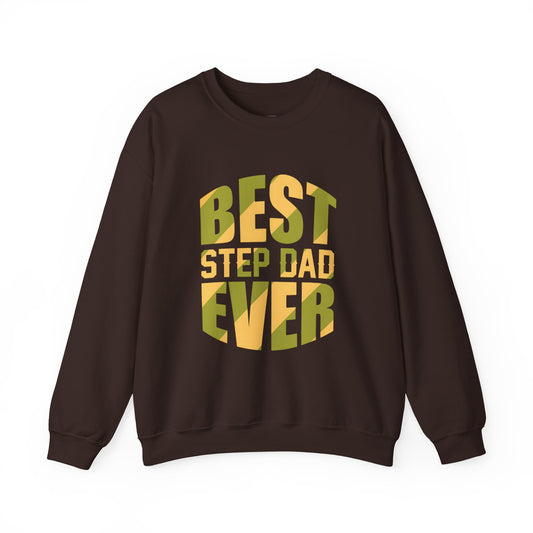Best Step Dad Ever Sweatshirt Perfect Gift for Dad's Day