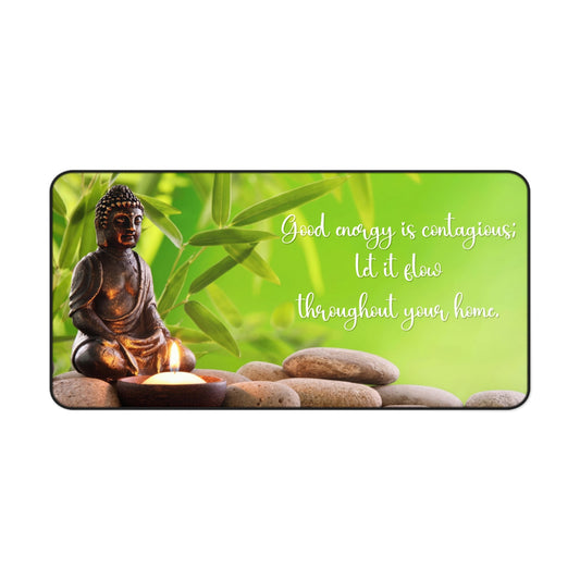 Inspirational Zen Desk Mat