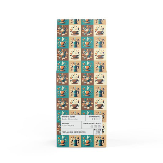 Colombia Single Origin Coffee (Light-Medium Roast) / Tasting notes: Citrus and melon