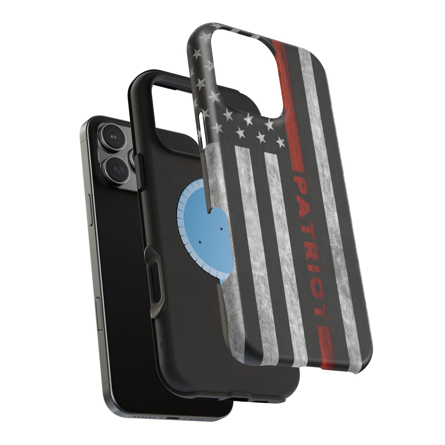 Red Line Magnetic Phone Cases, Firefighter Gift