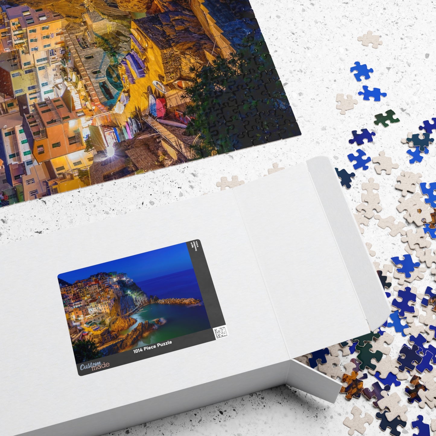 Manarola's Charm: A Coastal Puzzle Journey, 1014 pcs