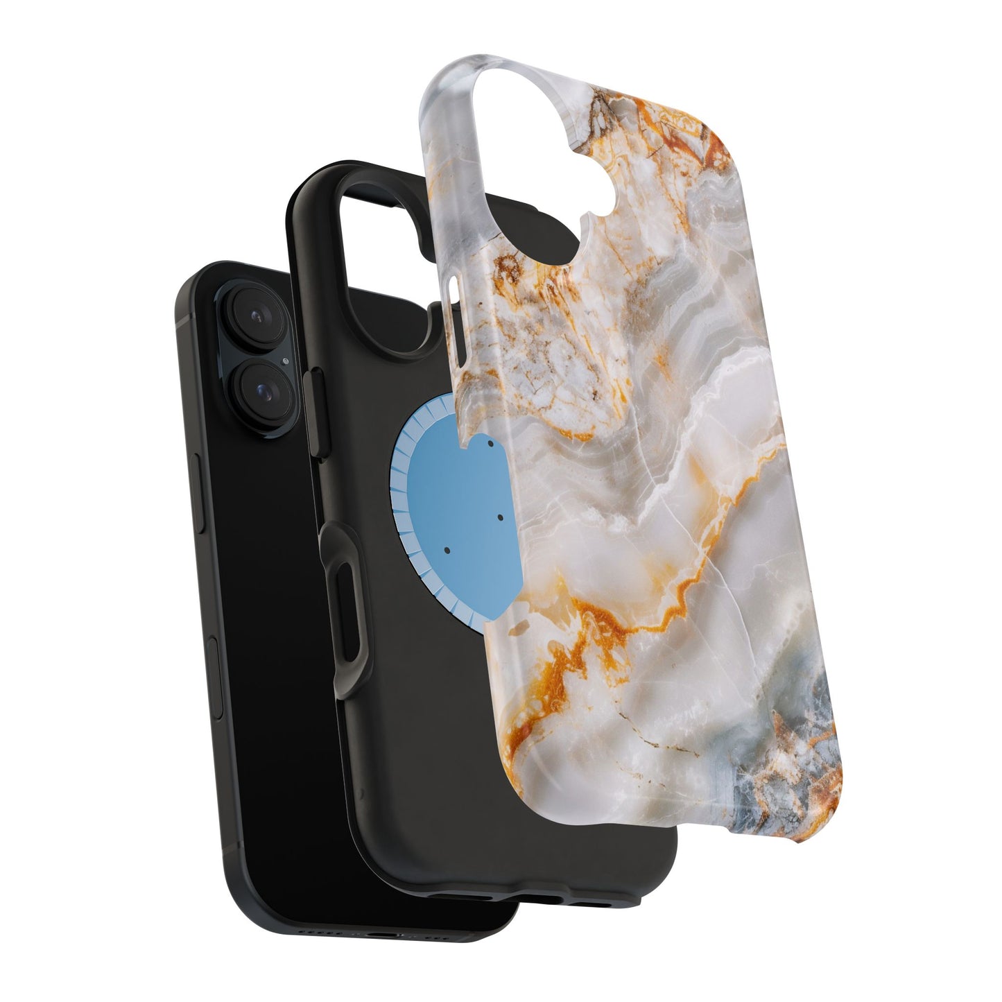 Pure Elegance Marble Magnetic iPhone Case, Stylish & Trendy Accessories