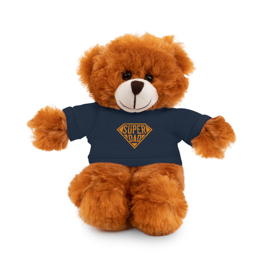 Super Dad Stuffed Animals, Personalized Gift for Father's Day