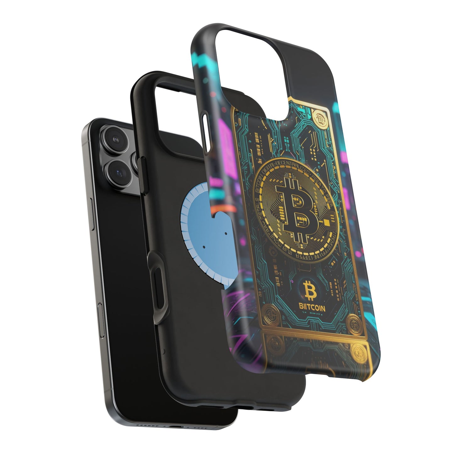 Bitcoin Magnetic Phone Case, Unique Phone Cover