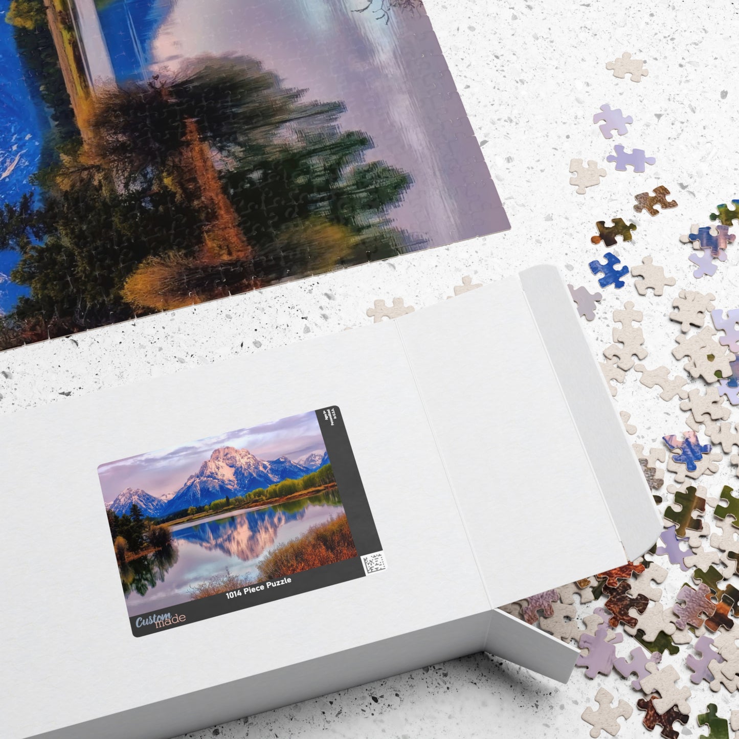 Grand Teton Reflections: A Puzzle of Peaks and River, 1014 pcs