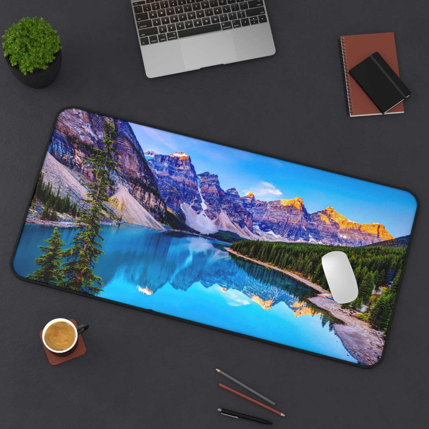 Mountain Landscape Desk Mat