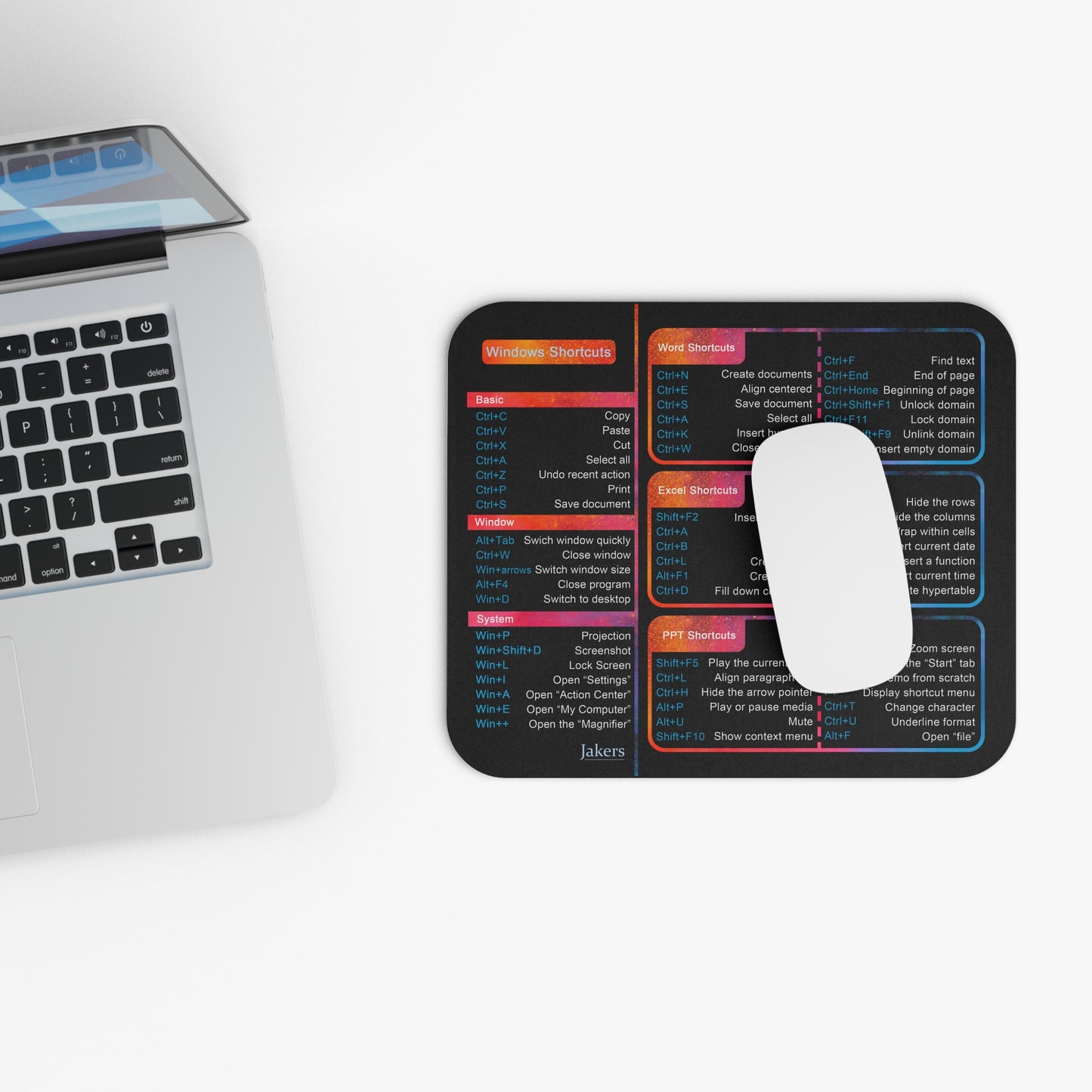 Windows Shortcuts Mouse Pad