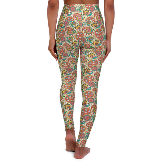 Indian Breath High Waisted Yoga Leggings