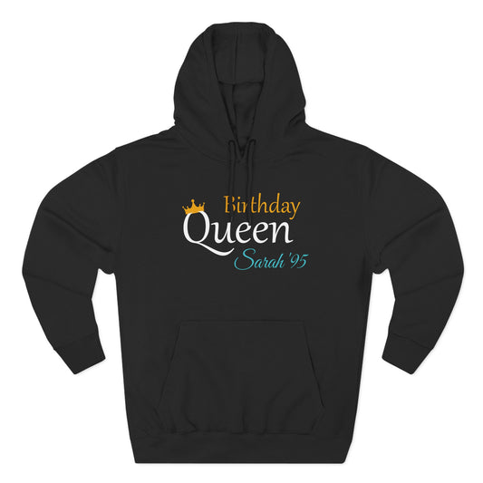 Personalized Birthday Hoodie — Fleece Pullover