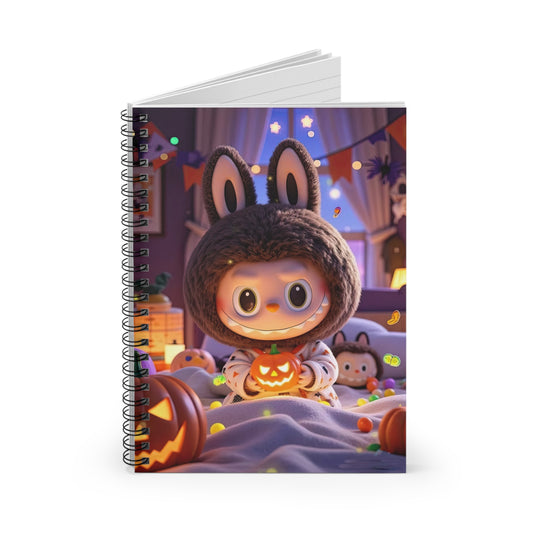 The Monsters Halloween Spiral Notebook 6” x 8” – Chestnut Cocoa