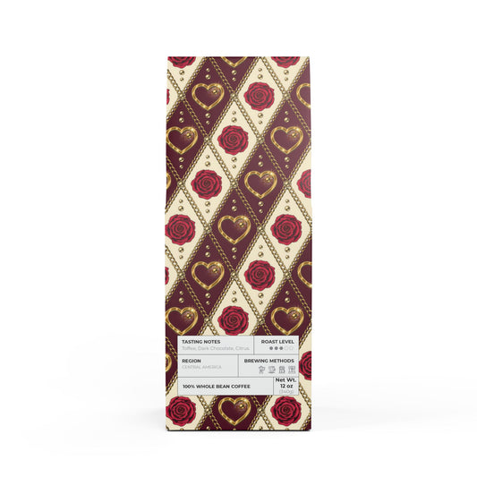 Rock Creek Coffee Blend (Medium Roast) / Tasting notes: Toffee, dark chocolate, citrus