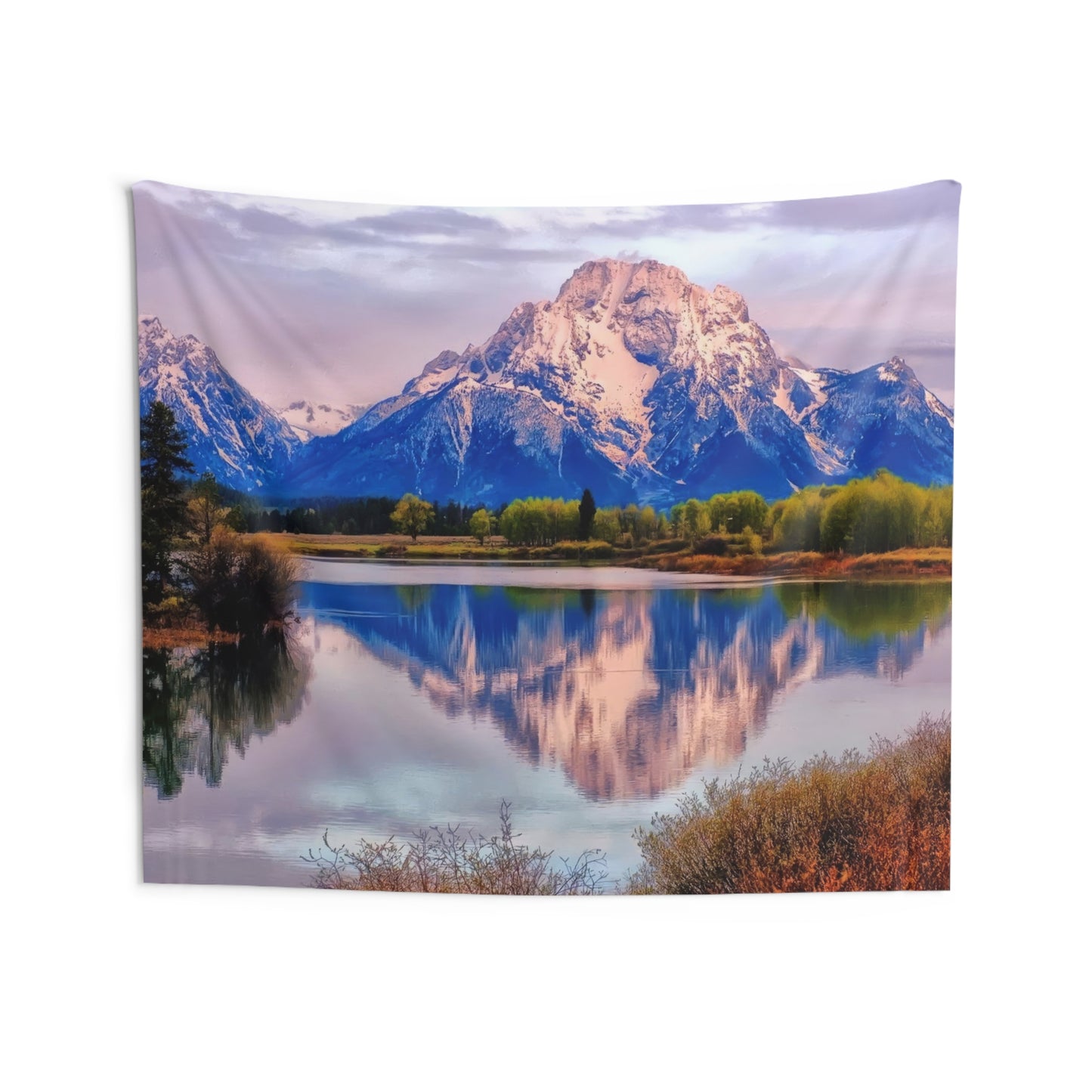 Grand Teton Reflections: Peaks and River Tapestry