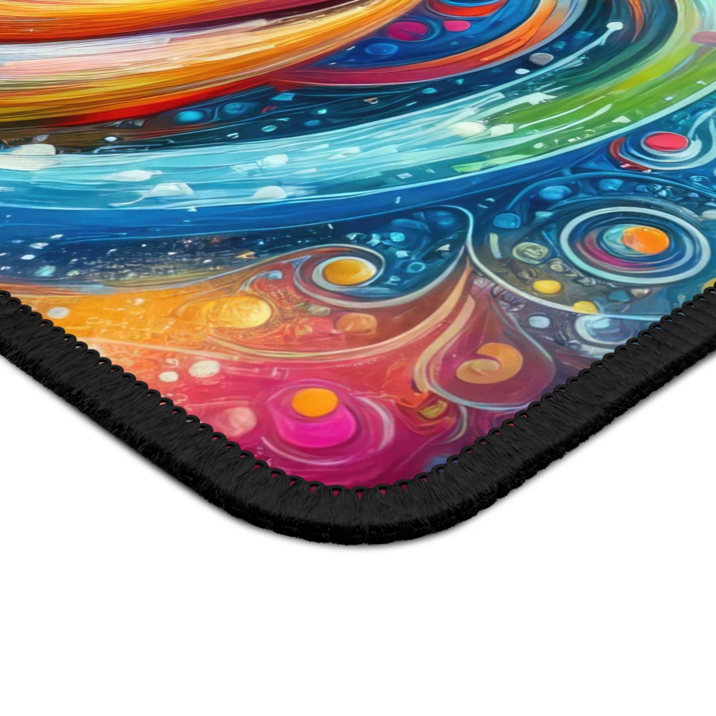 Colorful Motherhood Digital Art Mouse Pad