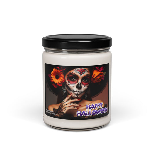 Dia de los Muertos Diva Soy Candle, 9oz