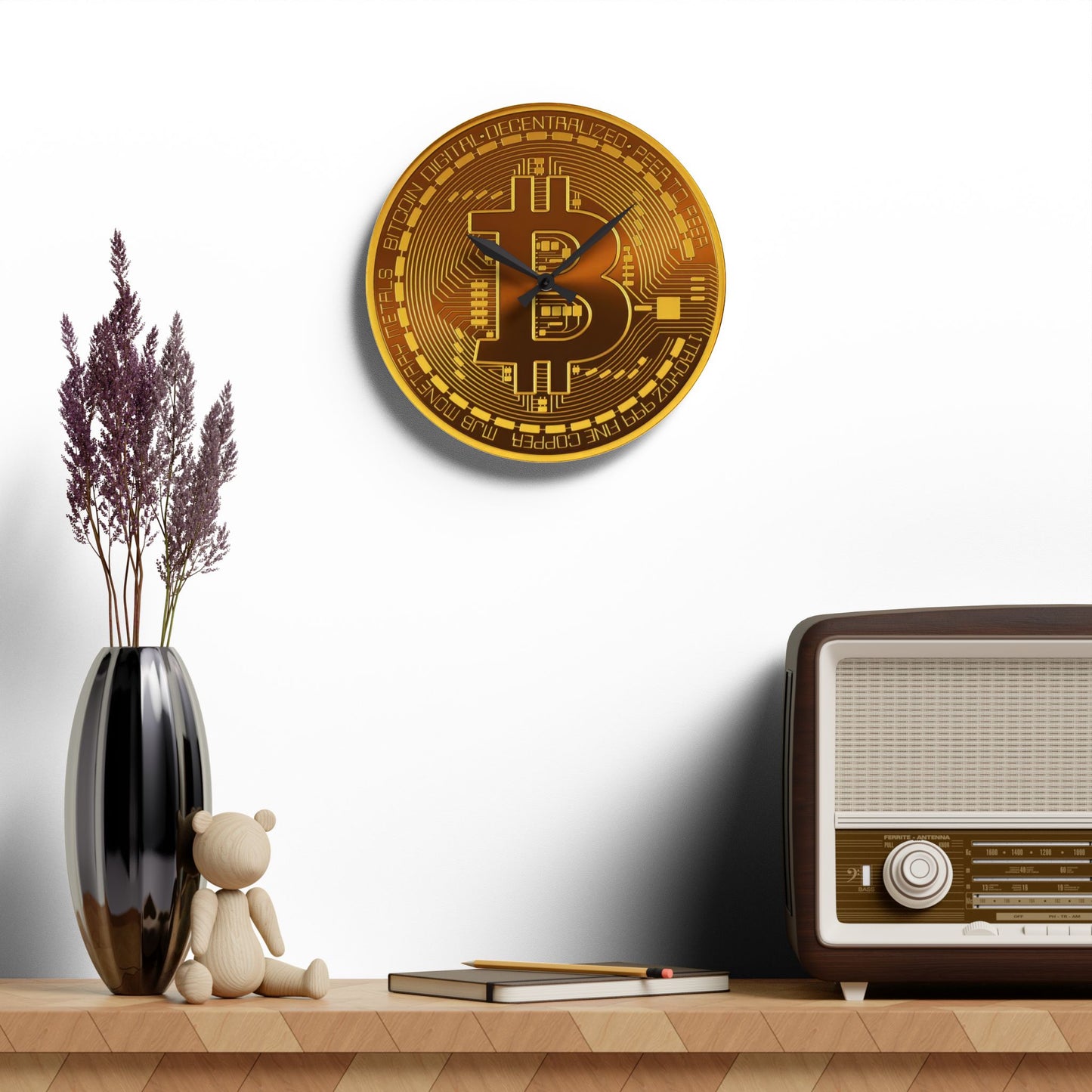 Bitcoin Wall Clock