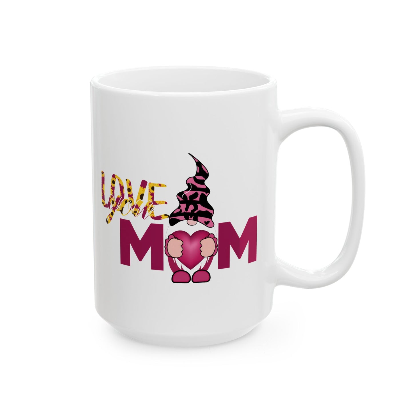 Loving Mom Ceramic Mug - Perfect Gift for Mother's Day & Special Occasions
