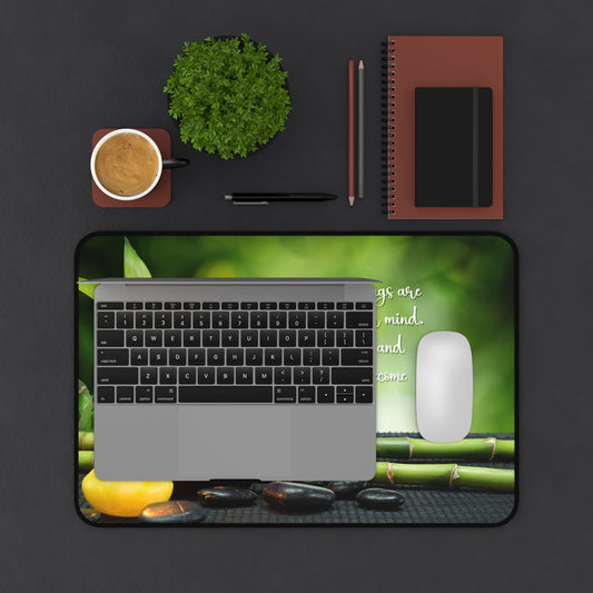 Zen Desk Mat for Mindfulness