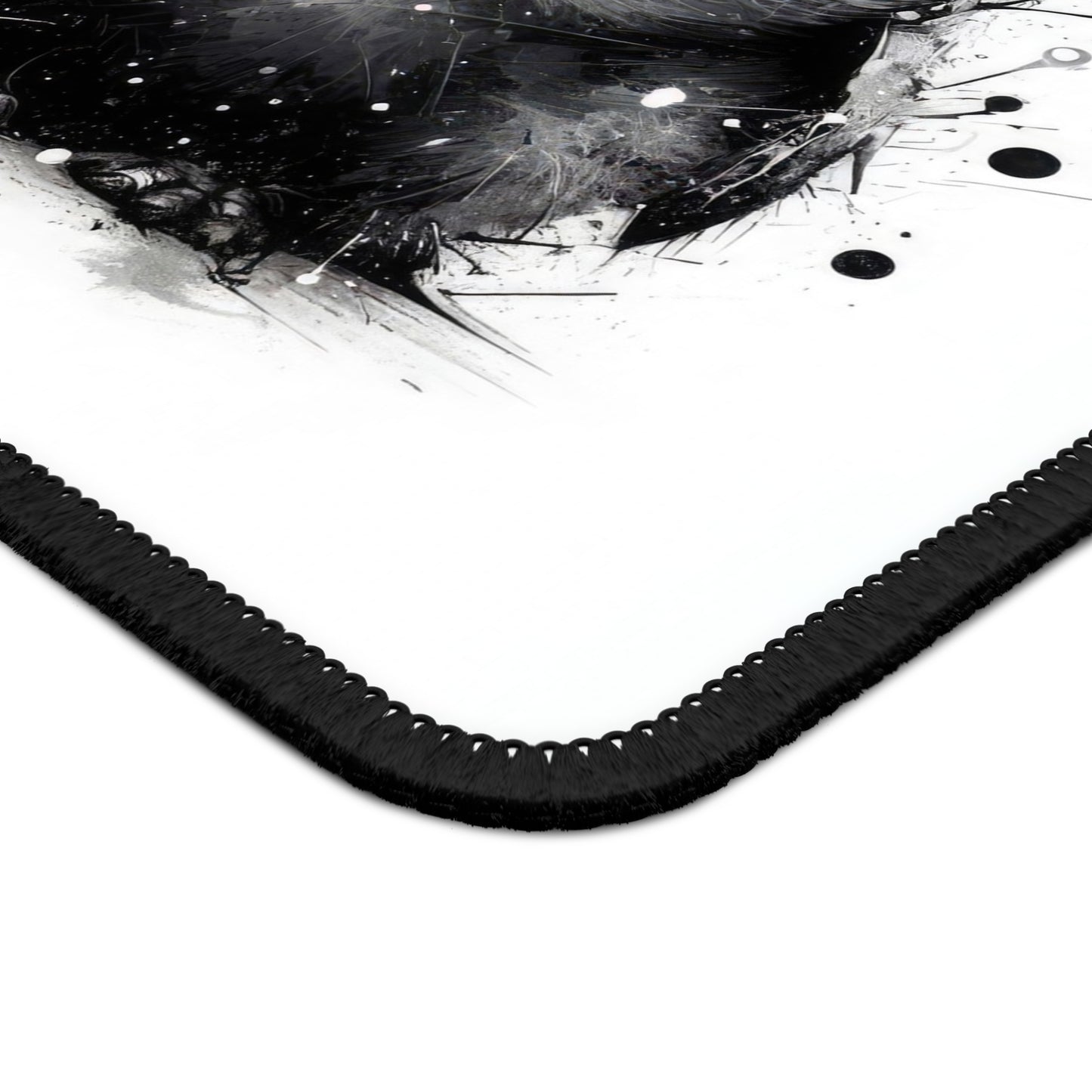 Mouse Pad - Black and White Penguin Chicks Design