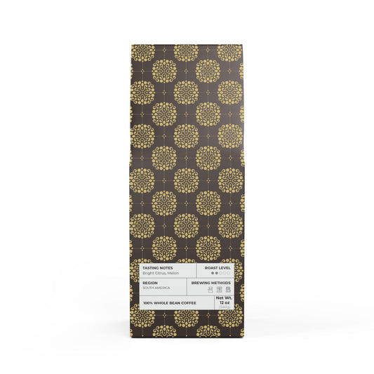 Colombia Single Origin Coffee (Light-Medium Roast) / Tasting notes: Citrus and melon