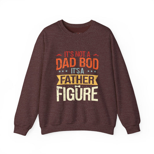 Father Figure Heavy Blend Crewneck Sweatshirt - Perfect Gift for Dads
