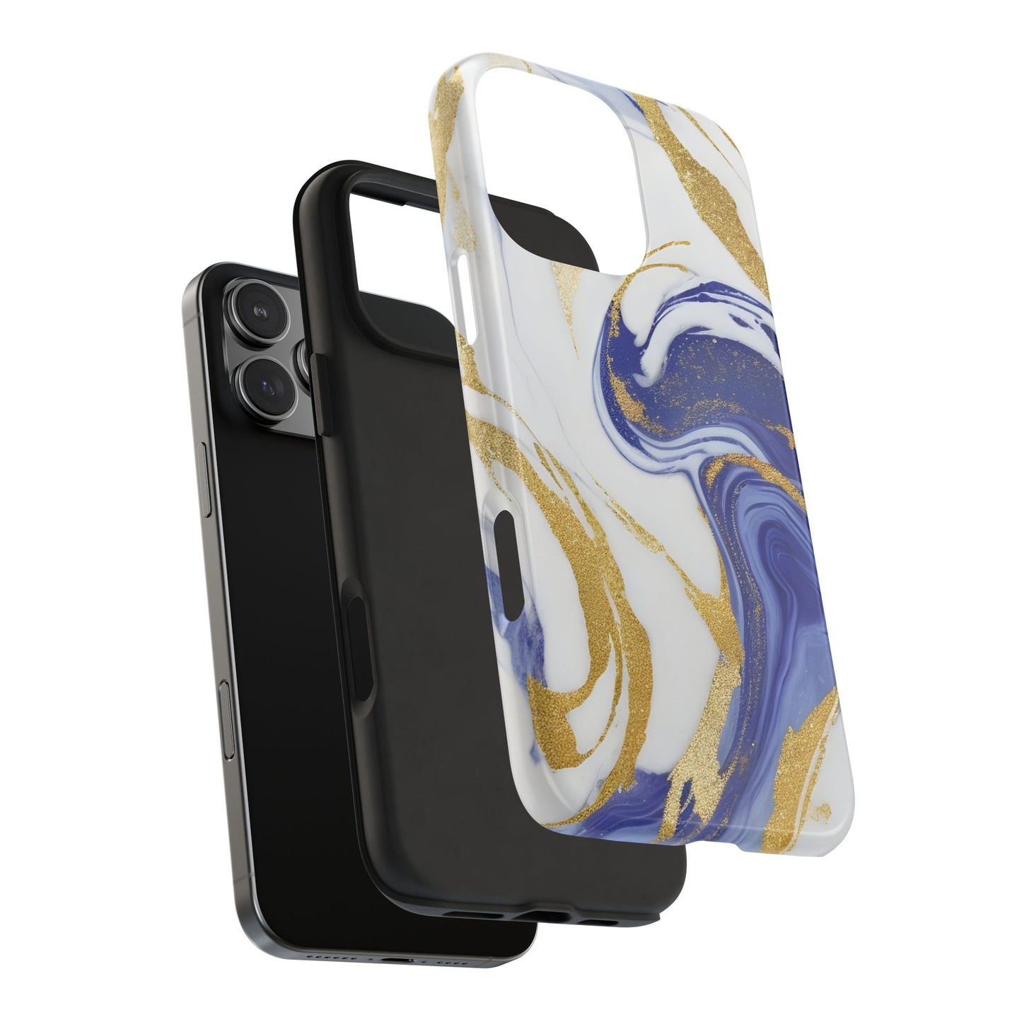 Elegant Marble Phone Case, Stylish Tech Accessory