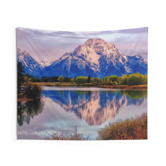 Grand Teton Reflections: Peaks and River Tapestry