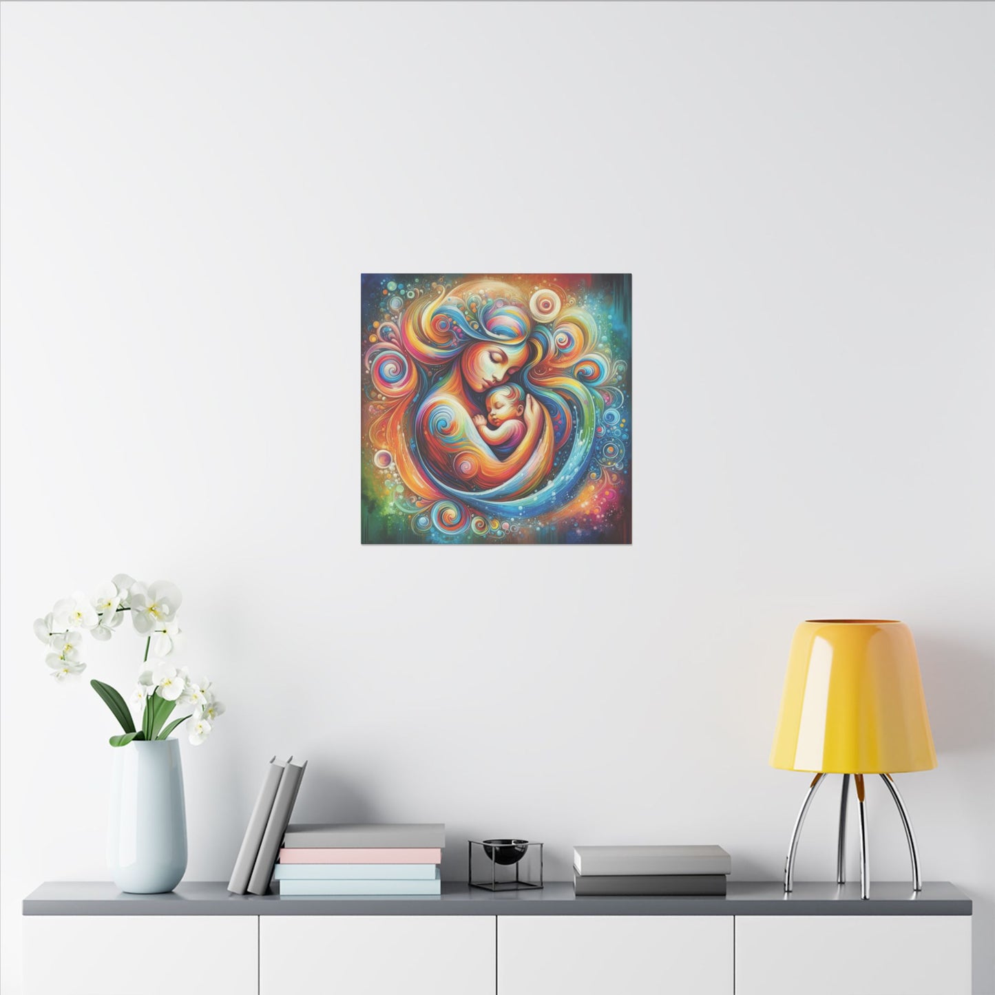 Warmth of Motherhood - Canvas Print