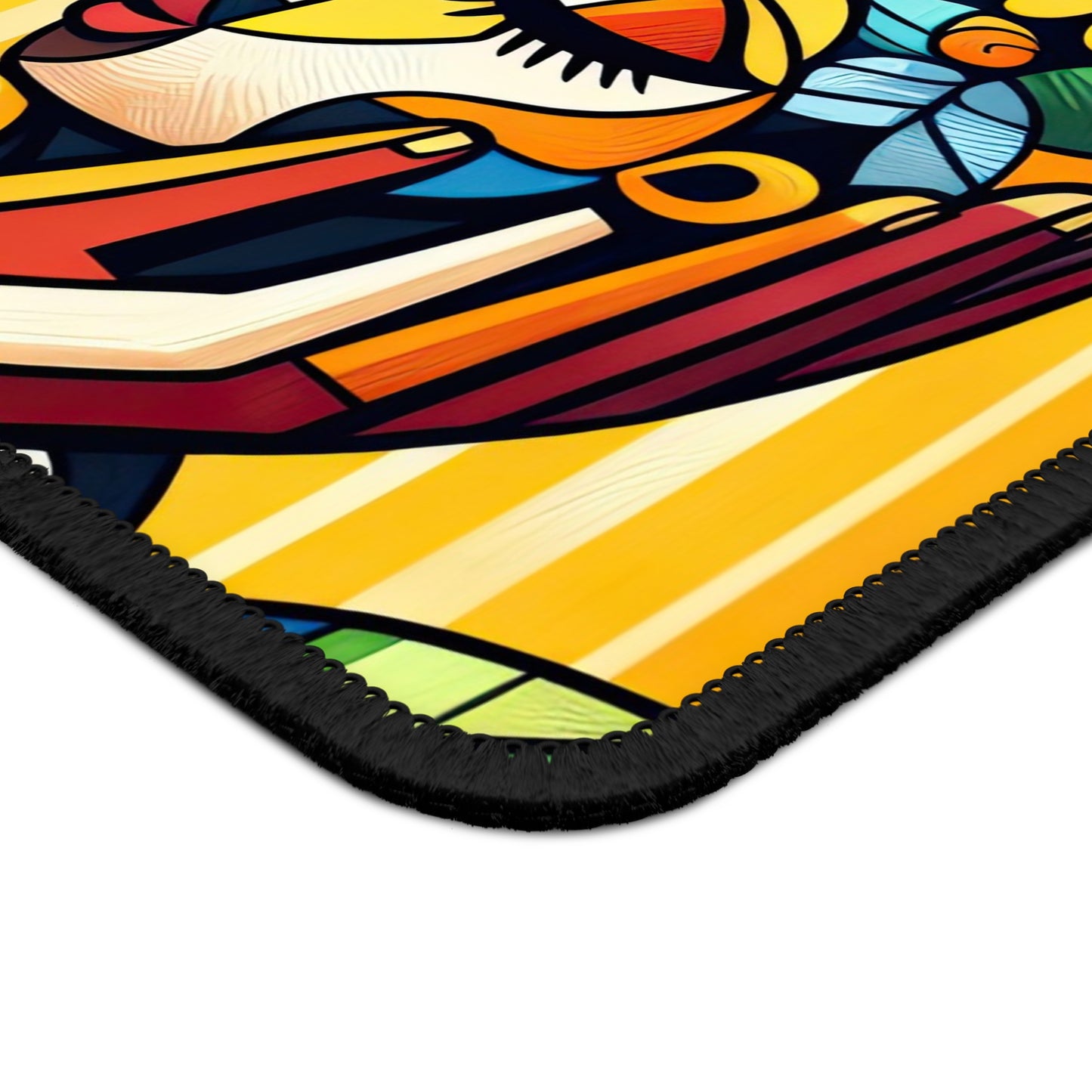 Abstract Mouse Pad - Mother with Child