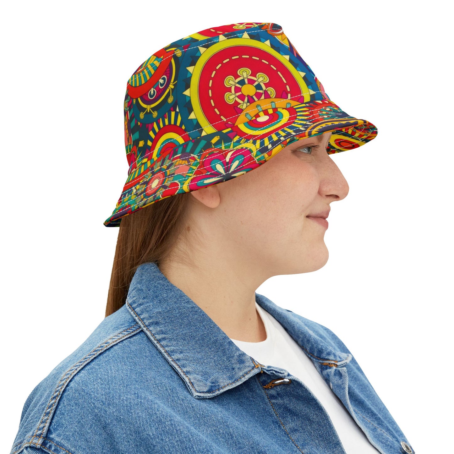 Mandala Pop Bucket Hat